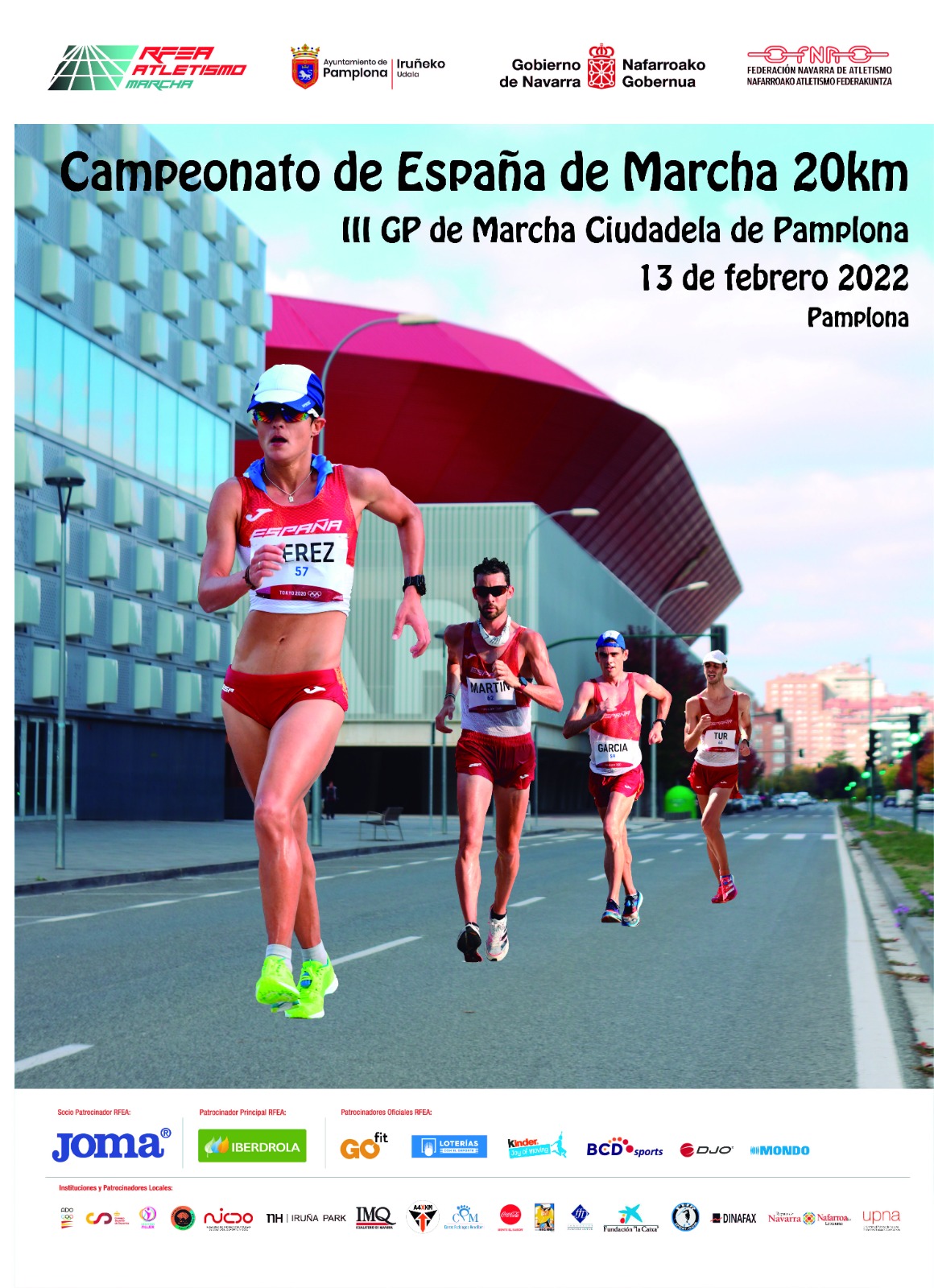 Resultados Gran Premio de Marcha Ciudadela de Pamplona